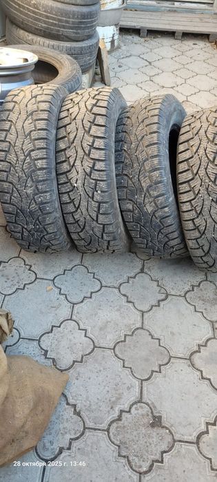 Продам резину и диски на 16