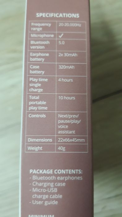 Căști, airpods wireless Trust