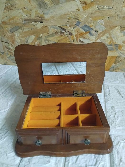 Vintage кутия за бижута от 70те