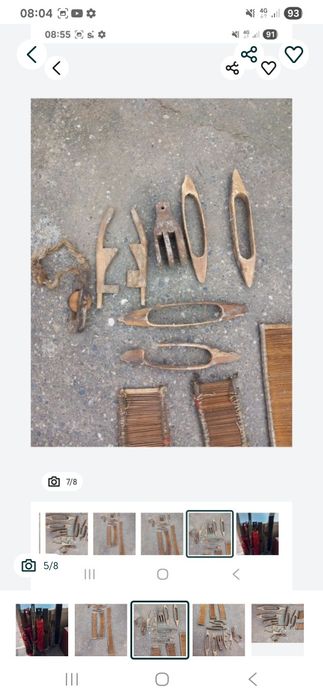 Accesori de razboi de tesut.