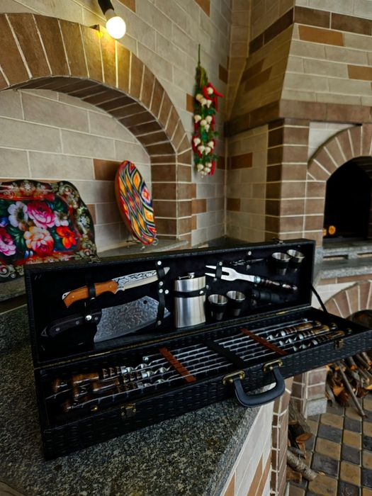 Шашлычный набор 18в1 . Шампуры