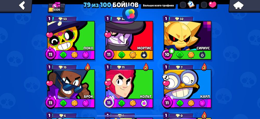 Аккаунт Бравл старс