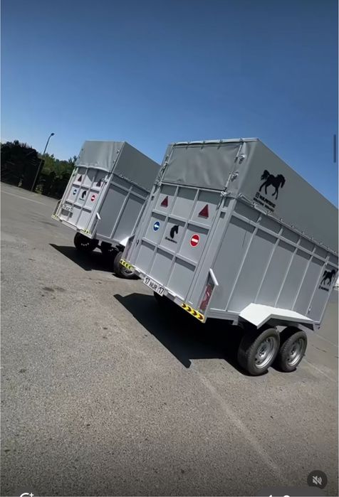Прицеп коневоз Скатовоз
