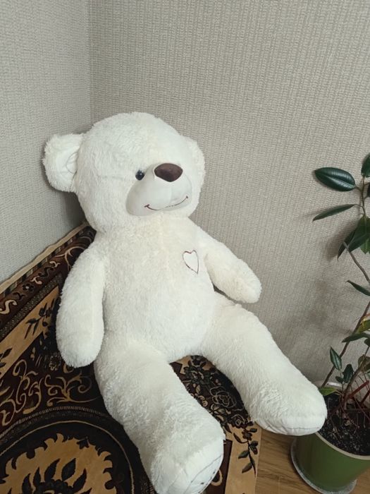 Мишка белый новый
