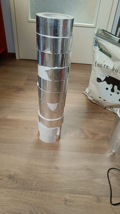 Алуминиево самозалепващо фолио (тиксо) – 2 размера