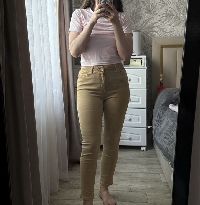 Джинсы  скини летниее