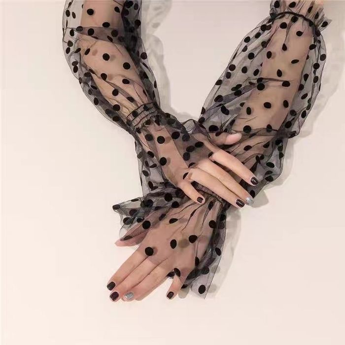 Митенки фатиновые