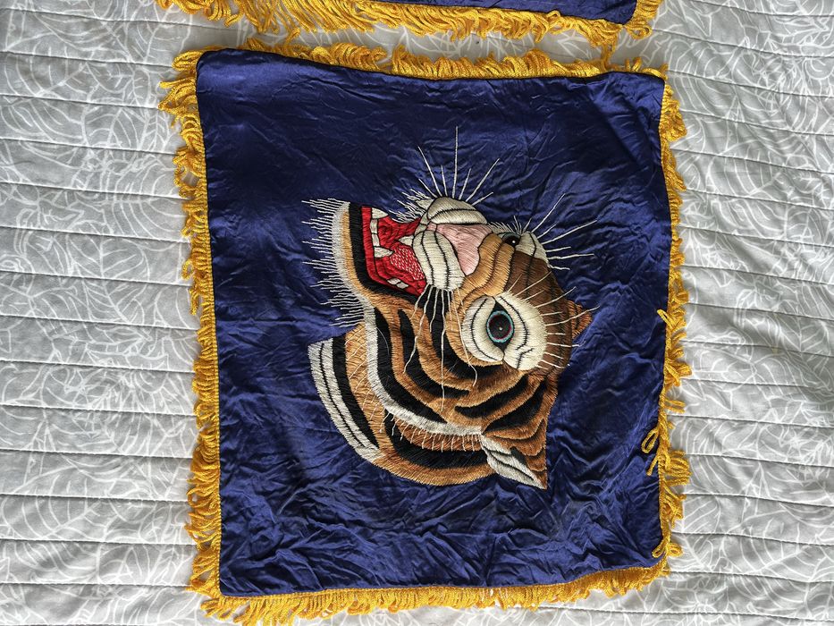 Калъф за възглавница тигър винтидж