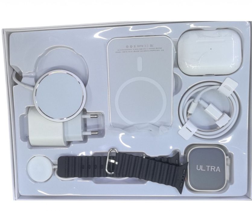 Комплект 8 в 1 с X8 Smartwatch