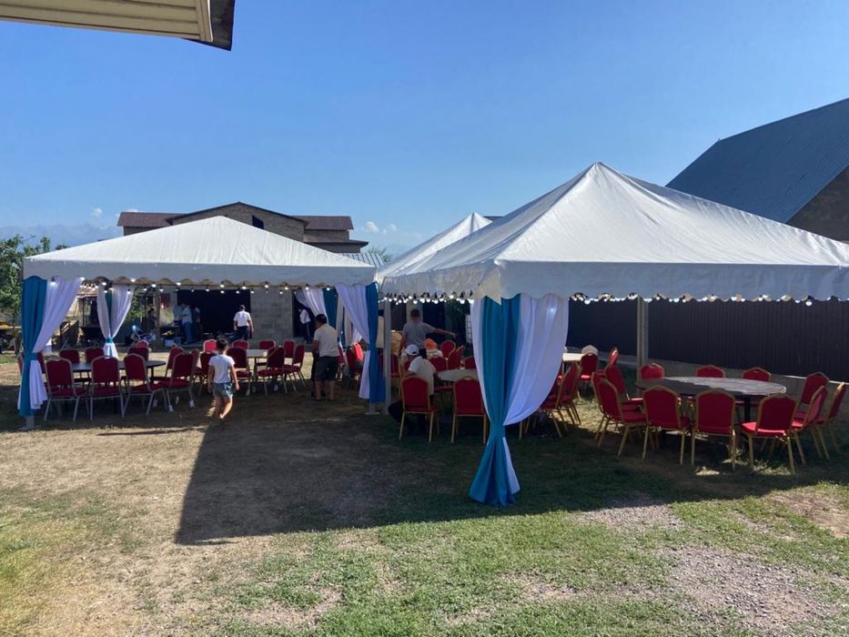 Аренда Стол стулья Пасуда Шатер