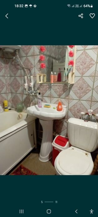 Продам однокомнатную квартиру