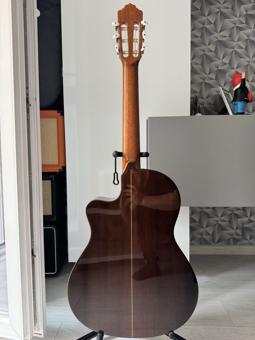 Chitară Electro-Clasică Almansa 403 CW – Nylon – Fabricată în Spania