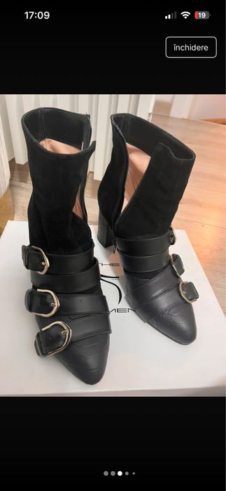 Botine piele naturala the 5th element