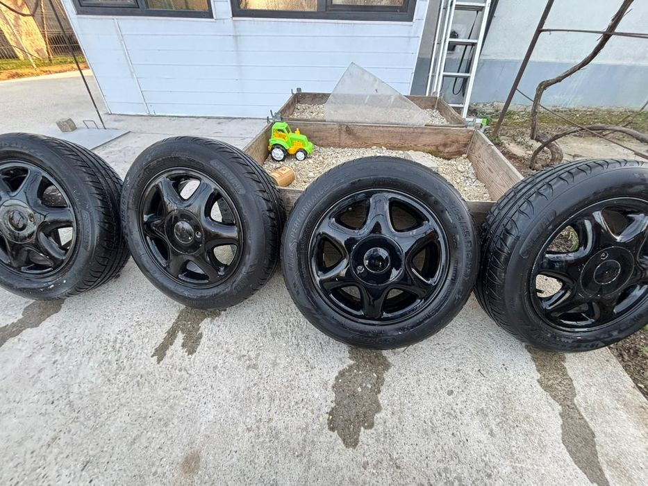 Vand jante 4x100 R15 cu anvelope vara  185/65/R15