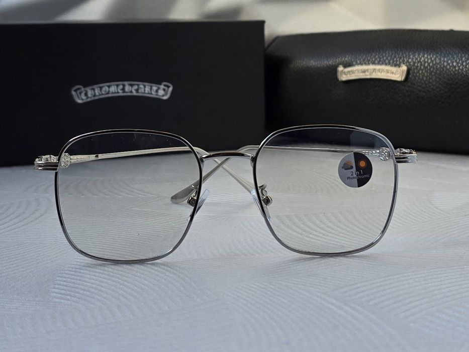 Очила за компютър Диоптрични рамки фотосаларни  слънчеви chrome hearts