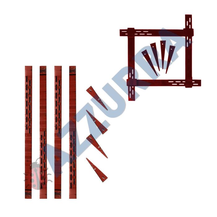Lamele panou doka, distantieri platbanda pentru cofrare 10cm-1.40m