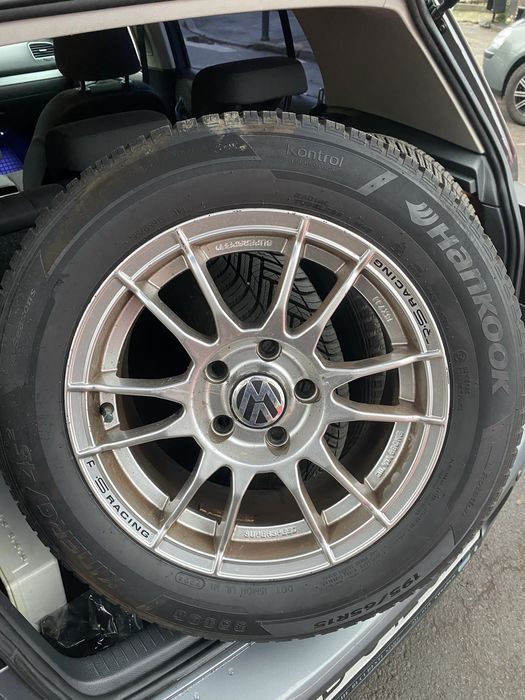 Jante 195/55/15 cauciucuri  ALL  SEASON HANKOOK