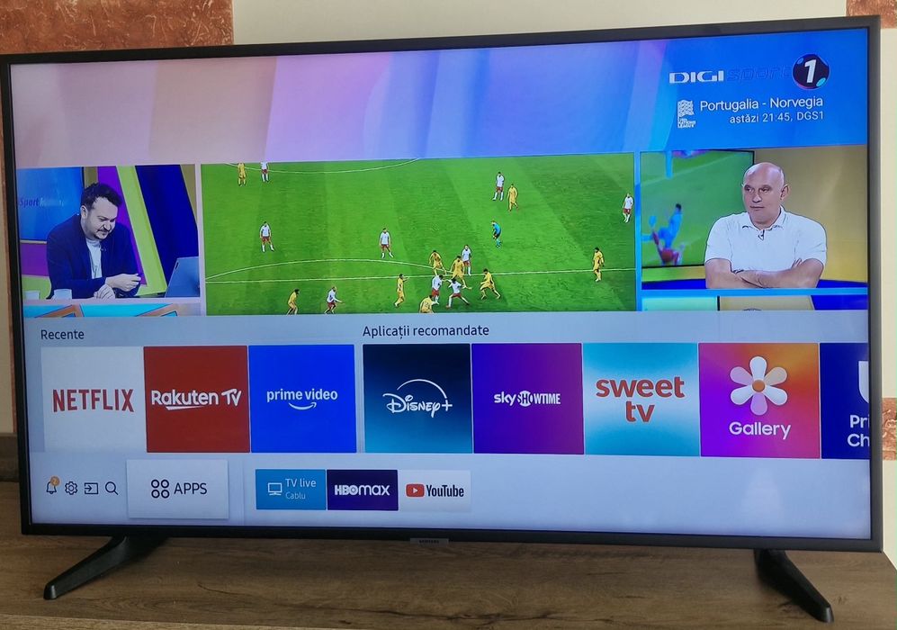 Vand tv Samsung smart Uhd 4k  108cm