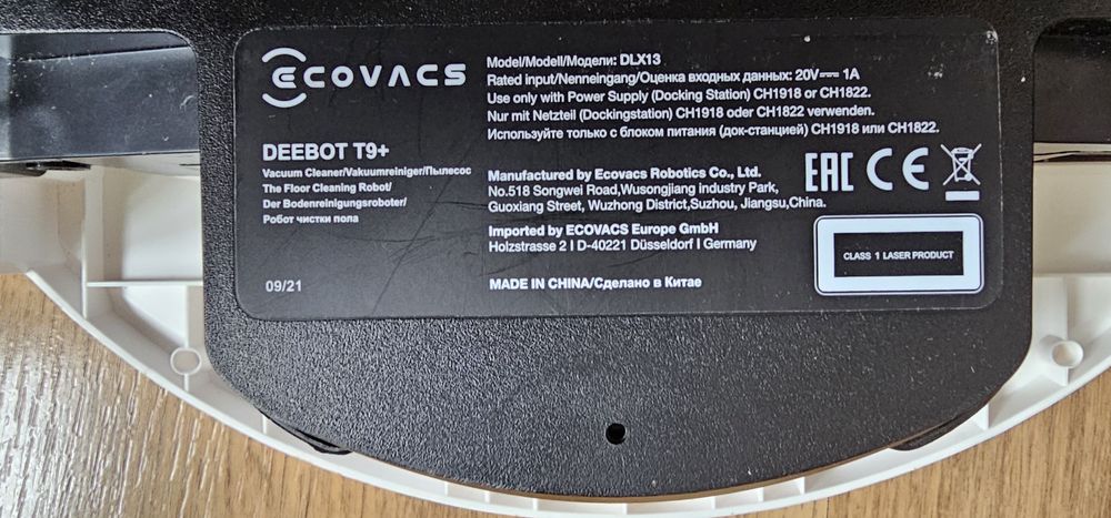 Robot aspirator Debot Ecovax T9