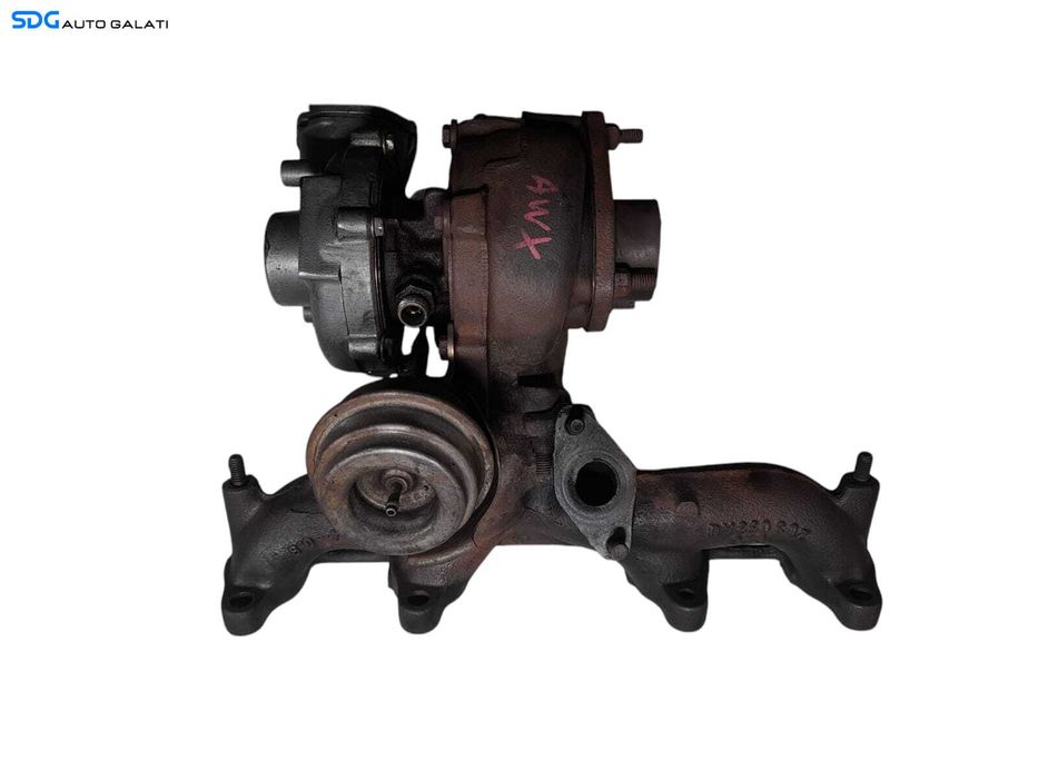 Turbo Turbina Turbosuflanta Audi A6 C5 1.9 TDI AVF AWX 2001 - 2005 Cod 038145702G [B3901]