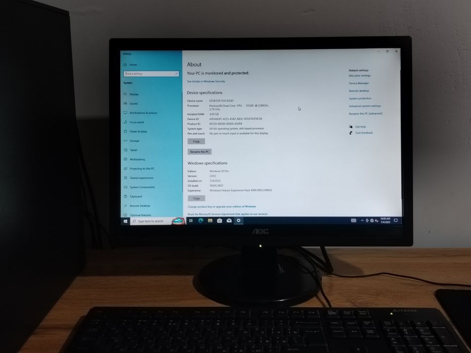 Кампютер комплект сотилади !