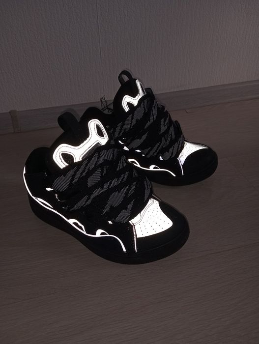 Lanvin curb черно белый