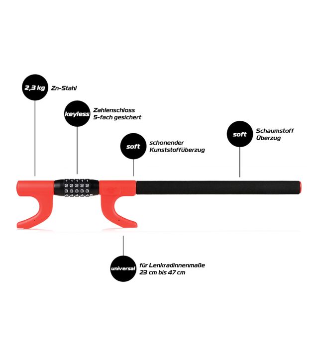 Блокиратор руля Heyner