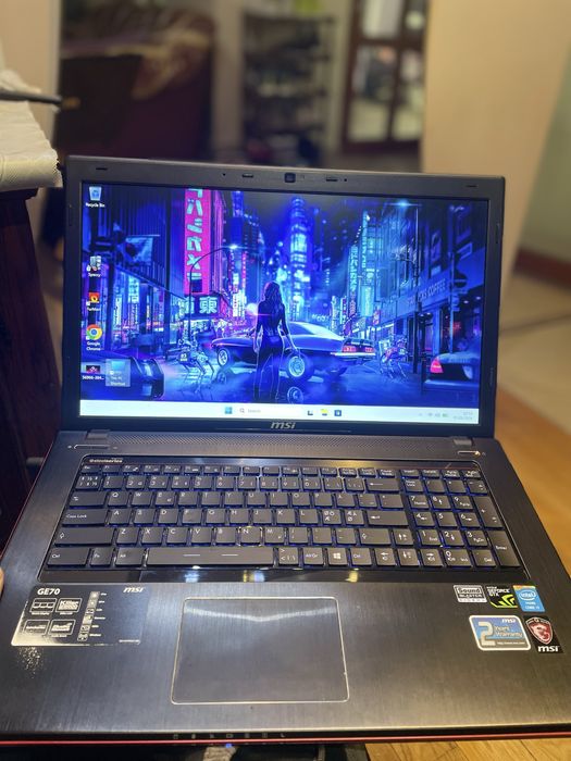 Laptop 17 inch MSI GE70 Gaming Series, i7, GTX, Ssd
