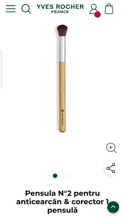 Pensula pentru anticearcan și corector