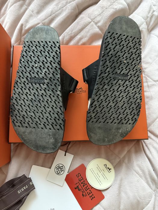 Черни чехли Hermes