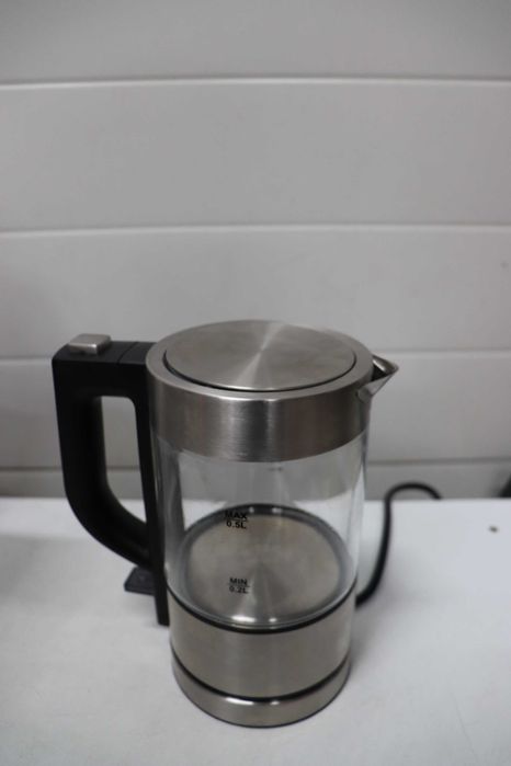 Чайник Severin WK3472, 0.5л, 1100W, Скрит нагревател, Дисплей за ниво