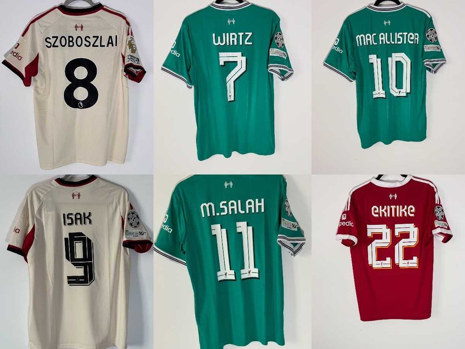 Tricou Liverpool fotbal - personalizat