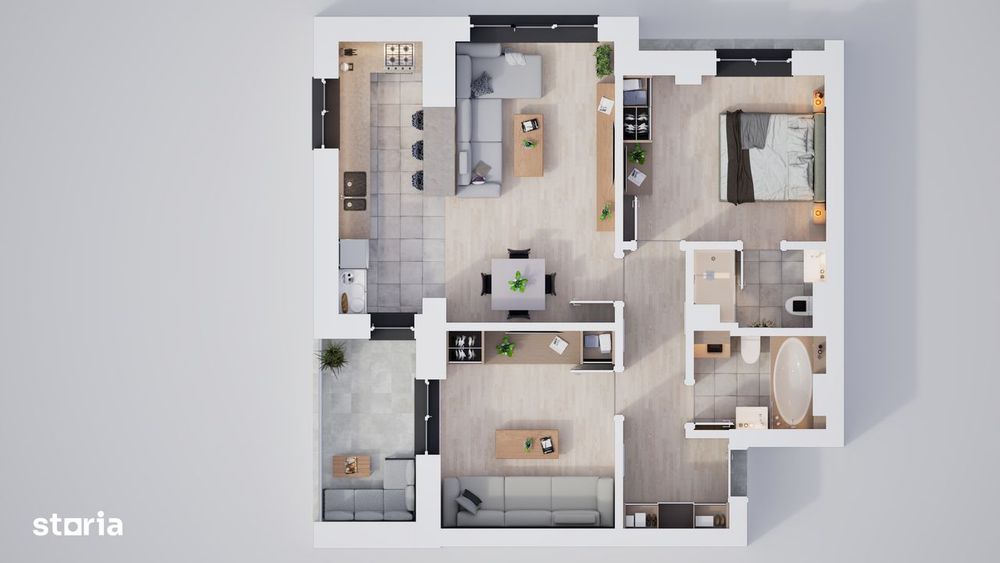 Apartament in cartier privat – confort și calitate superioara