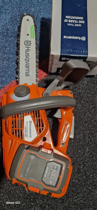 Husqvarna drujba pe benzina,acumulator