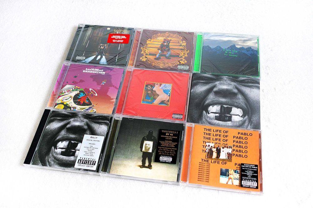 KANYE WEST CDセット Kanye West & Jay Z CD Watch the Throne Price: 15€