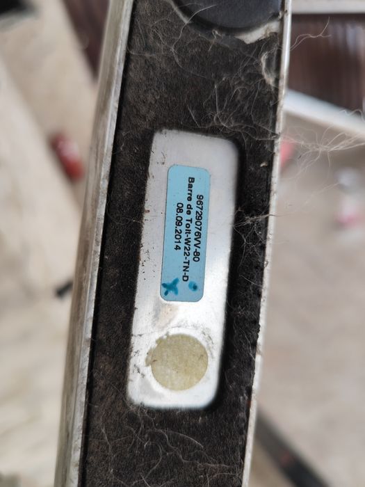 Bare longitudinale plafon BMW X5 F15 pentru portbagaj