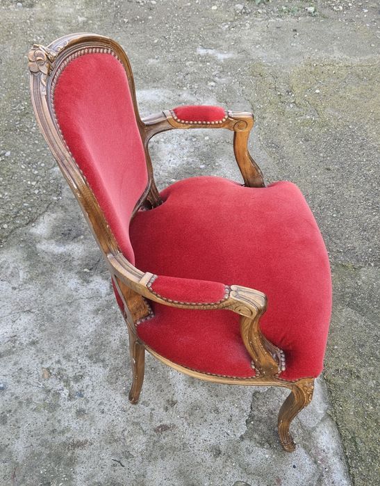 Pereche fotolii stil Louis XV