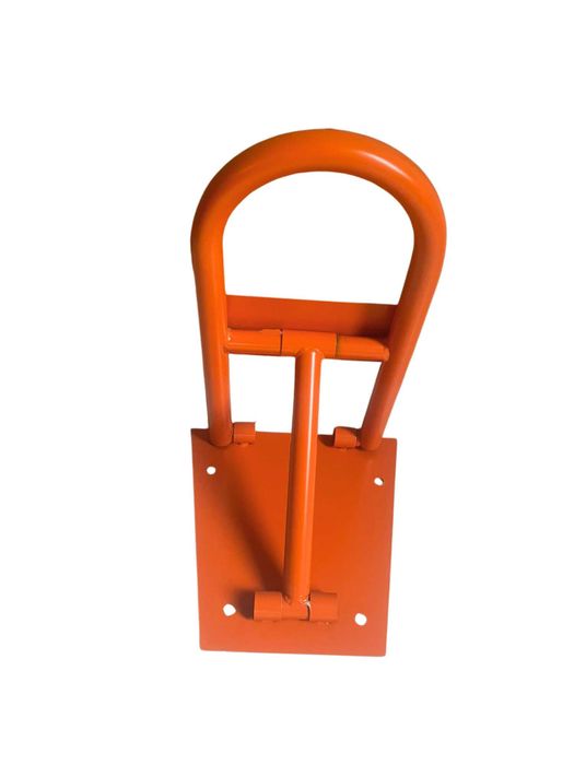 Антипаркинг скоба, метален стопер ф30 -  заключване с катинар