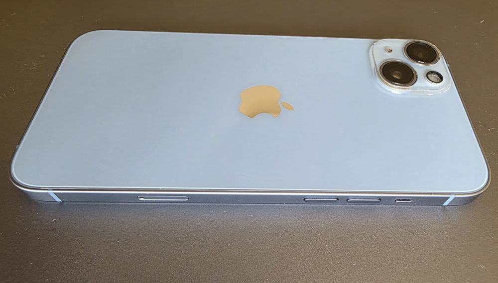 Iphone 14 plus , 128 GB, светло син