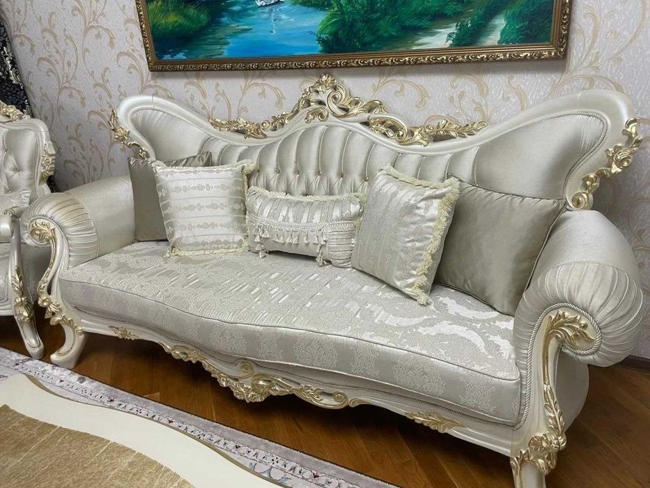 Диван и кресло мягкий