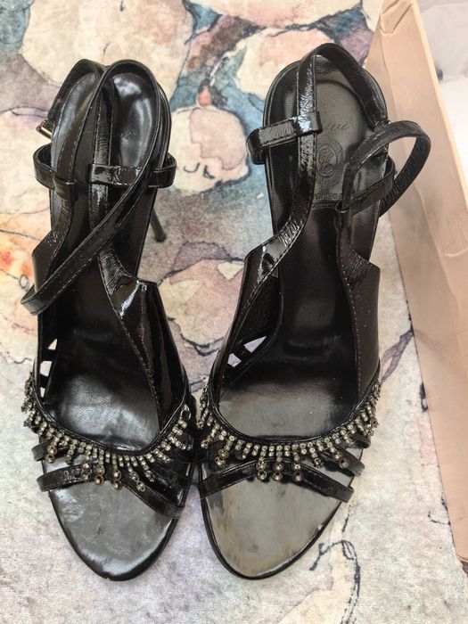 Официални сандали на висок ток