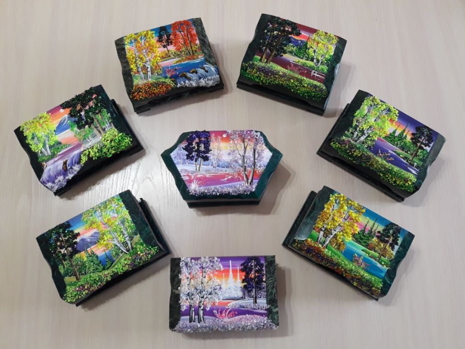 Шкатулки из камня