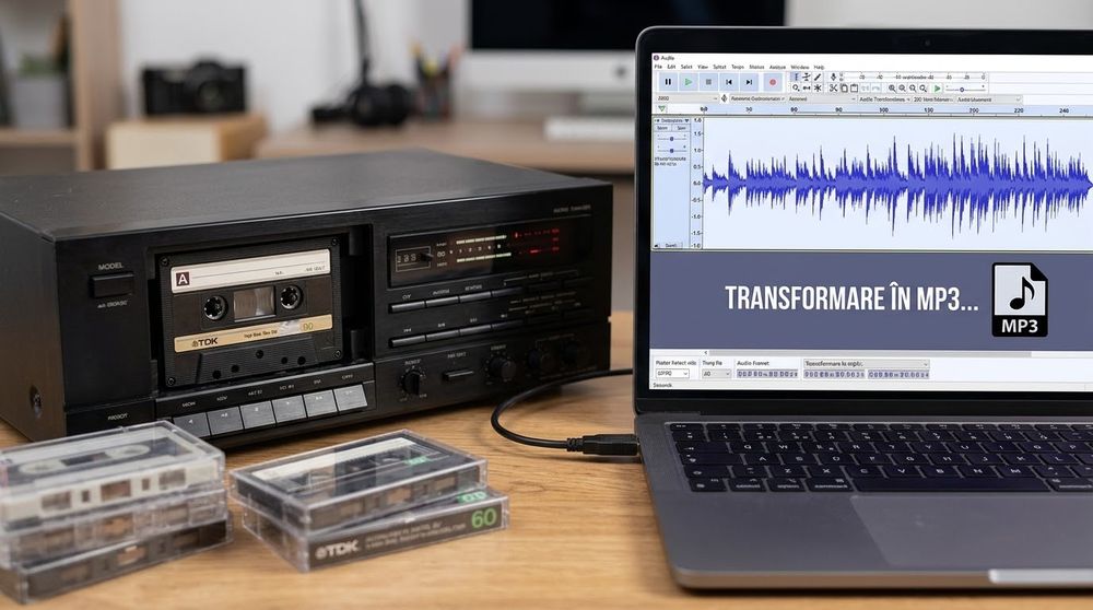 Transfer casete audio in mp3