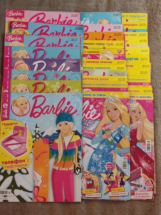 Колекция списания,книжки Барби.