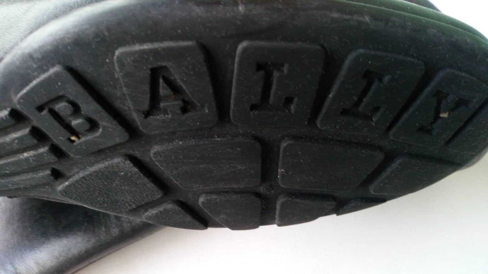 Високи ботуши, BALLY, черни, номер 38.5