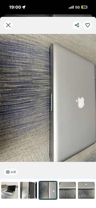 MacBook 13 Pro Mid 2010 година.  8gb Ram