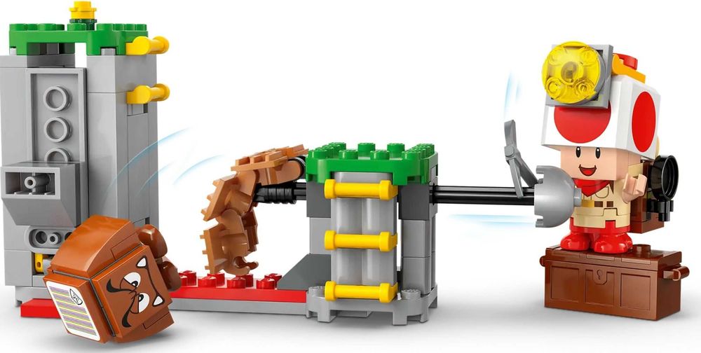 НОВО LEGO Super Mario 72040 - Лагерът на Captain Toad