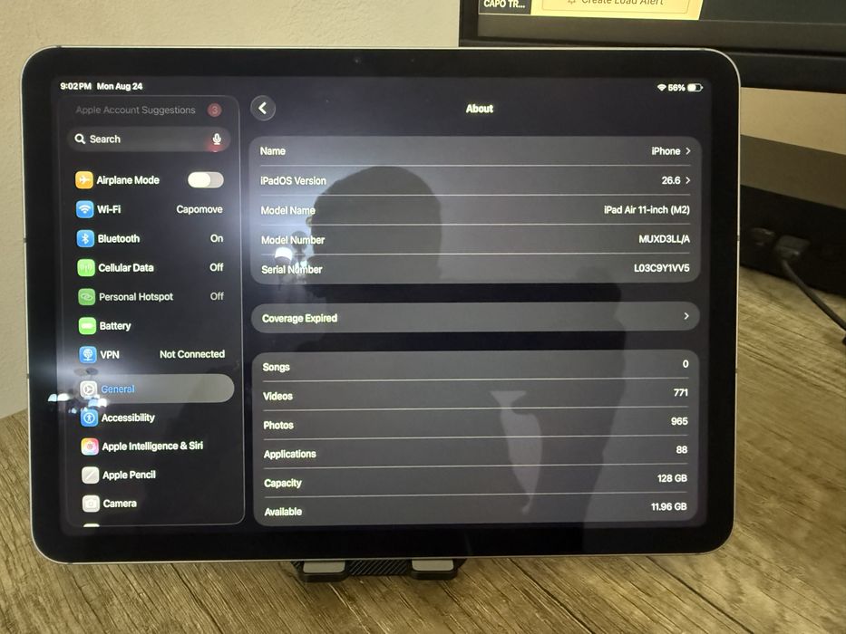 Ipad air 11 inch LL/A