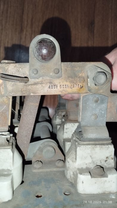 Рубильник (медный) 3-фазный, 400А-500А