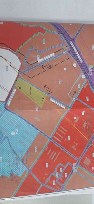 Teren 33500 m.p. PUZ aprobat - Industrial - Servicii